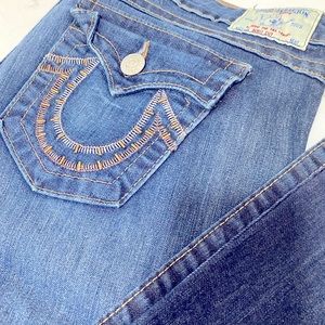 True Religion Denim- Beaded Pocket Detail